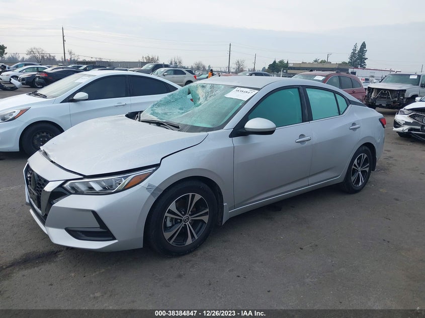 VIN 3N1AB8CV7PY267918 2023 NISSAN SENTRA SV