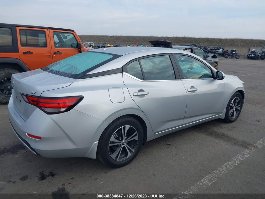 VIN 3N1AB8CV7PY267918 2023 NISSAN SENTRA SV