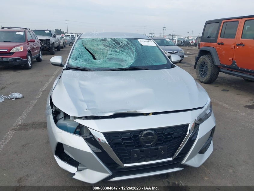 VIN 3N1AB8CV7PY267918 2023 NISSAN SENTRA SV