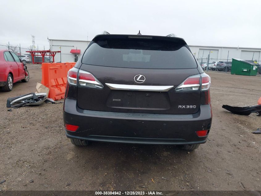 2013 LEXUS RX 350 - 2T2BK1BA1DC155498