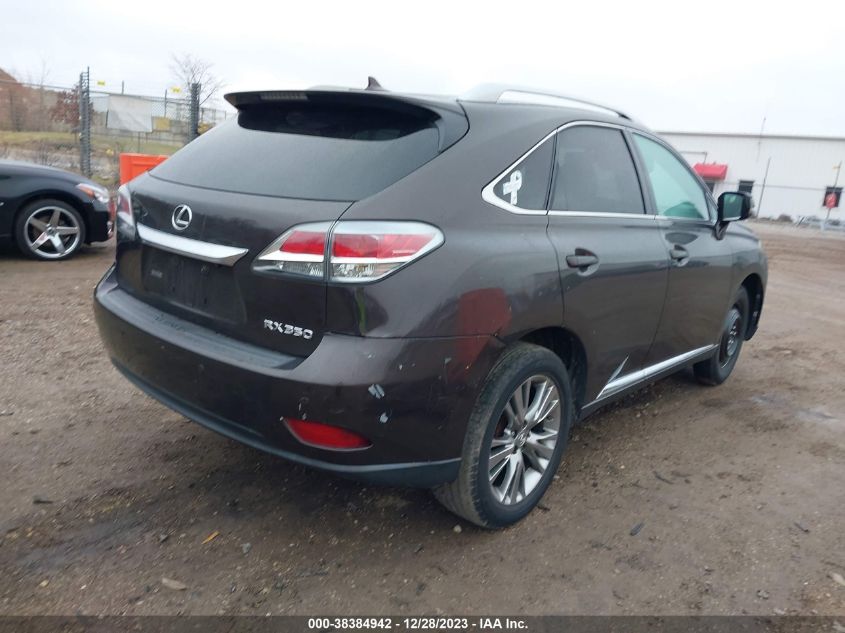 2013 LEXUS RX 350 - 2T2BK1BA1DC155498