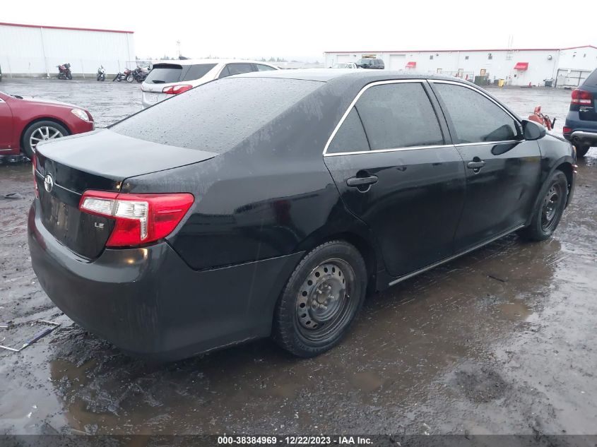 2013 TOYOTA CAMRY LE - 4T4BF1FK6DR315570