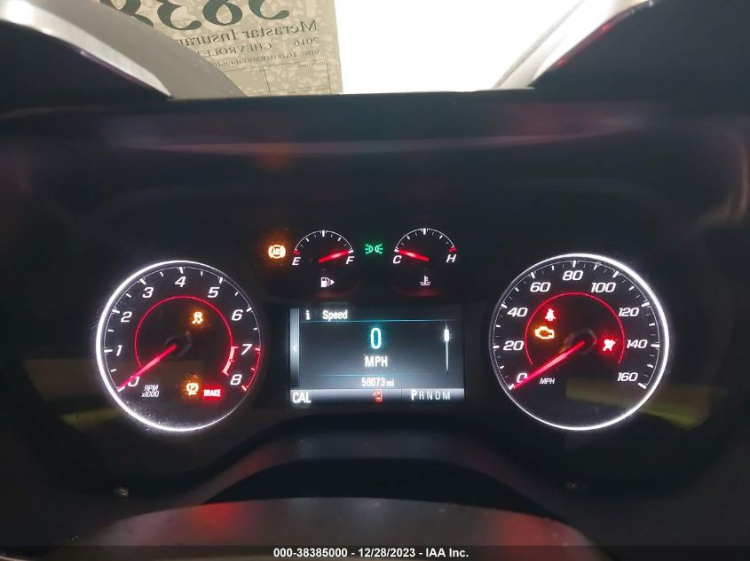 2016 CHEVROLET CAMARO LT - 1G1FB1RS0G0149610