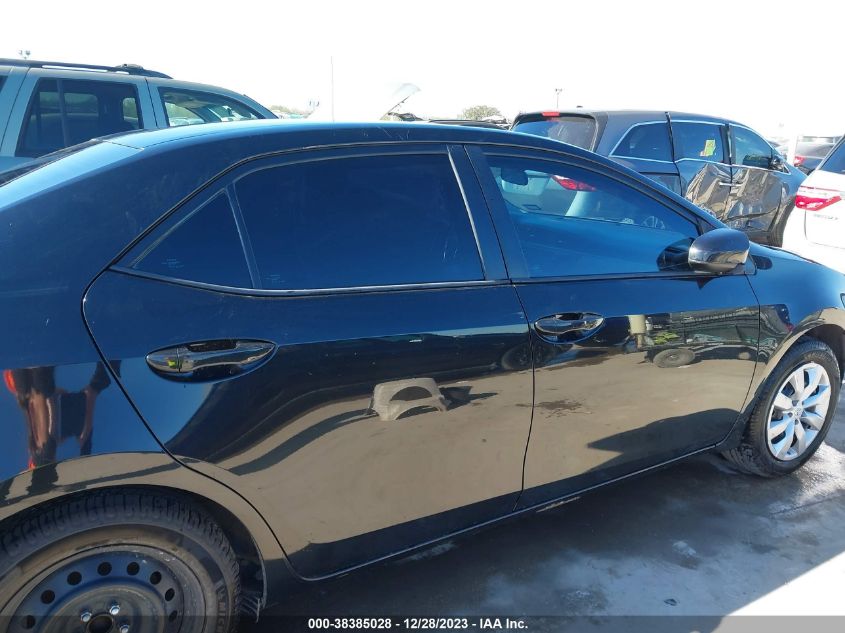 2016 TOYOTA COROLLA LE - 2T1BURHE1GC518698