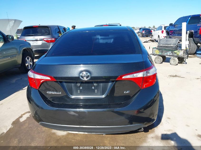 2016 TOYOTA COROLLA LE - 2T1BURHE1GC518698