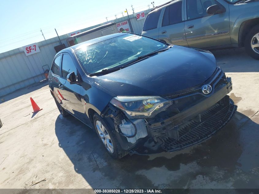 2016 TOYOTA COROLLA LE - 2T1BURHE1GC518698