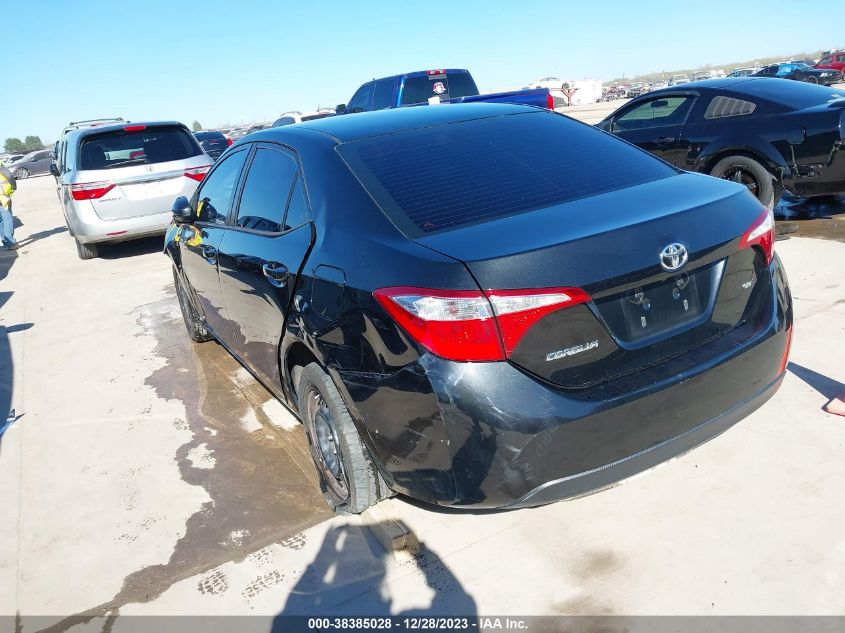 2016 TOYOTA COROLLA LE - 2T1BURHE1GC518698