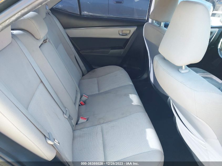 2016 TOYOTA COROLLA LE - 2T1BURHE1GC518698