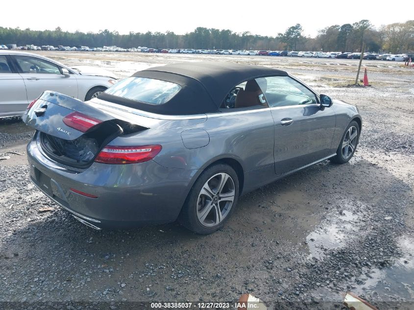 2018 MERCEDES-BENZ E 400 4MATIC WDD1K6GB6JF034411