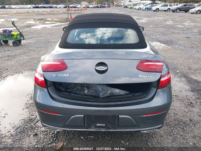 2018 MERCEDES-BENZ E 400 4MATIC WDD1K6GB6JF034411