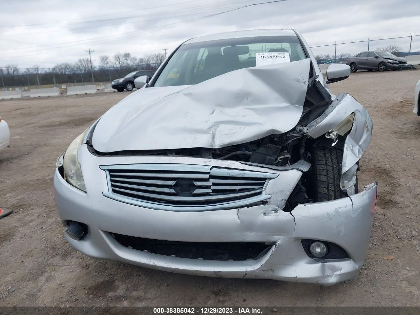 2013 INFINITI G37X - JN1CV6AR4DM754051