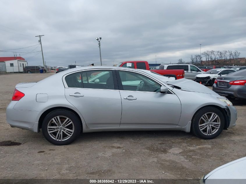 2013 INFINITI G37X - JN1CV6AR4DM754051