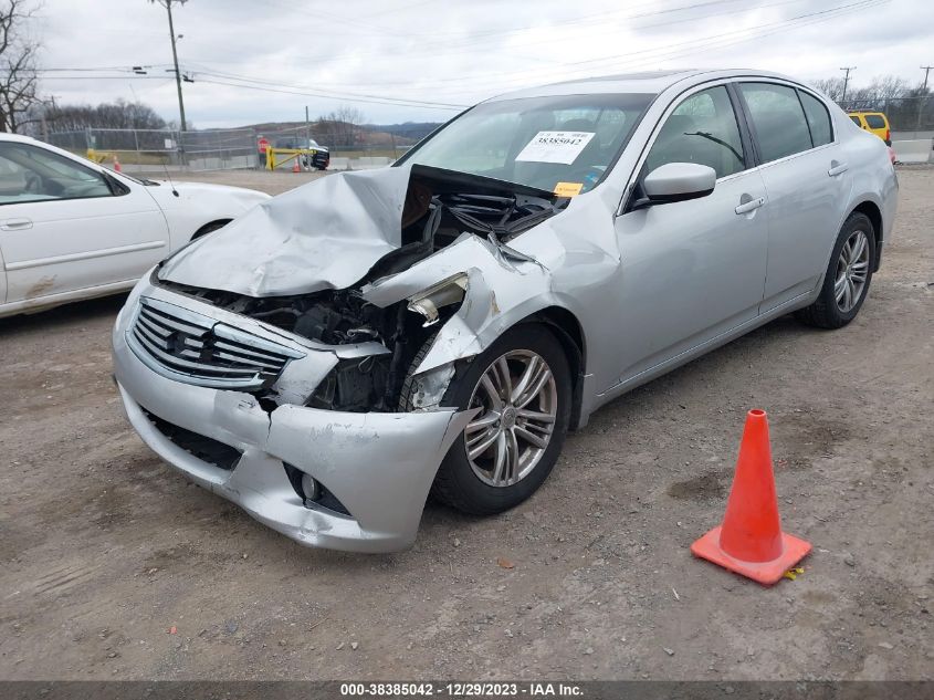 2013 INFINITI G37X - JN1CV6AR4DM754051