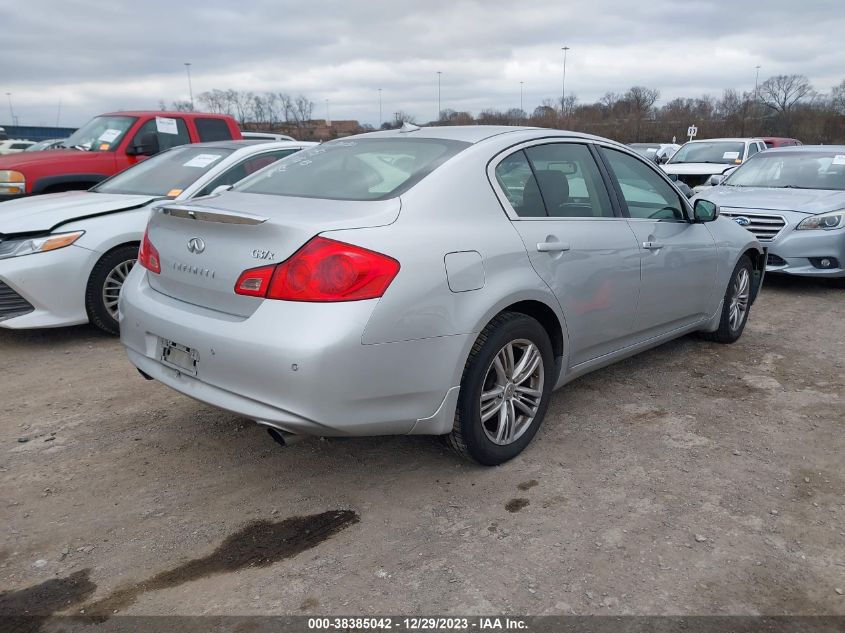 2013 INFINITI G37X - JN1CV6AR4DM754051