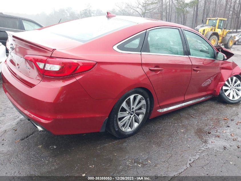 2016 HYUNDAI SONATA SPORT - 5NPE34AF6GH274128