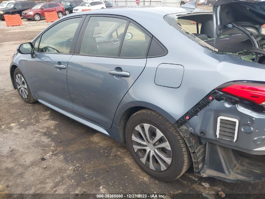 2022 TOYOTA COROLLA HYBRID LE - JTDEAMDE2NJ057639