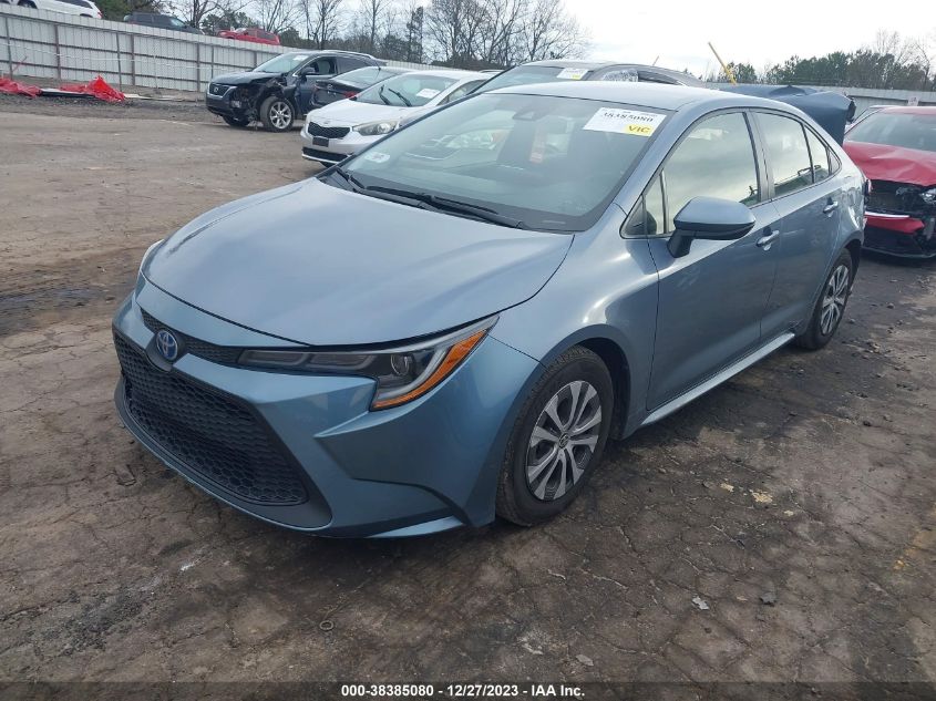 2022 TOYOTA COROLLA HYBRID LE - JTDEAMDE2NJ057639