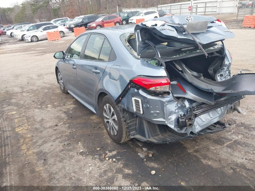 2022 TOYOTA COROLLA HYBRID LE - JTDEAMDE2NJ057639