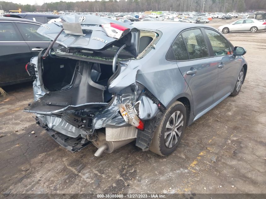 2022 TOYOTA COROLLA HYBRID LE - JTDEAMDE2NJ057639