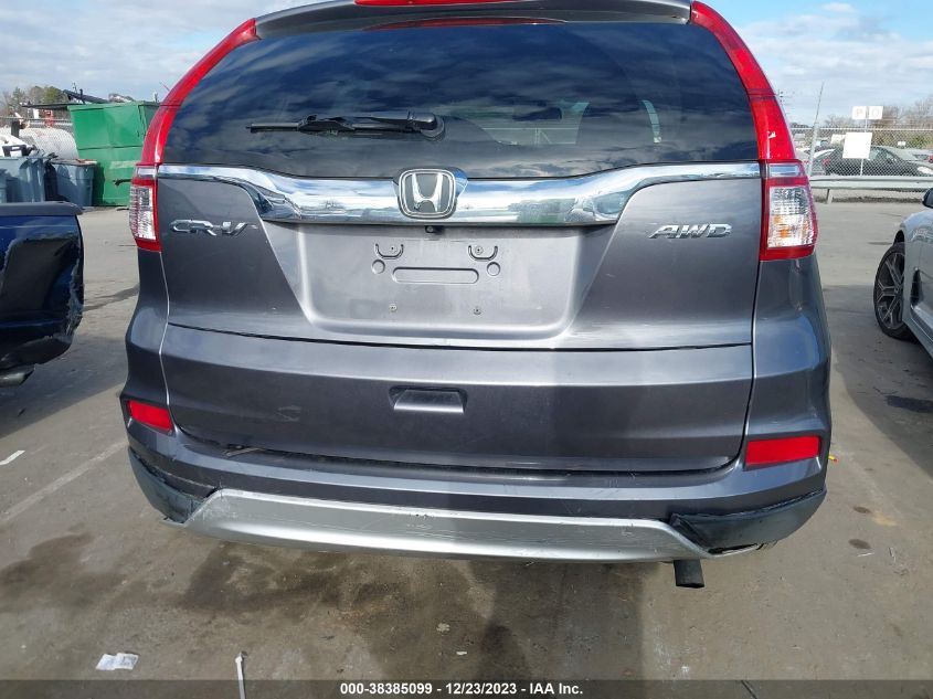 2016 HONDA CR-V EXL - 2HKRM4H78GH645240