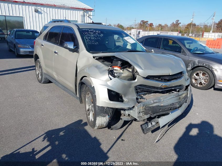 2016 CHEVROLET EQUINOX LTZ - 1GNALDEK1GZ104829