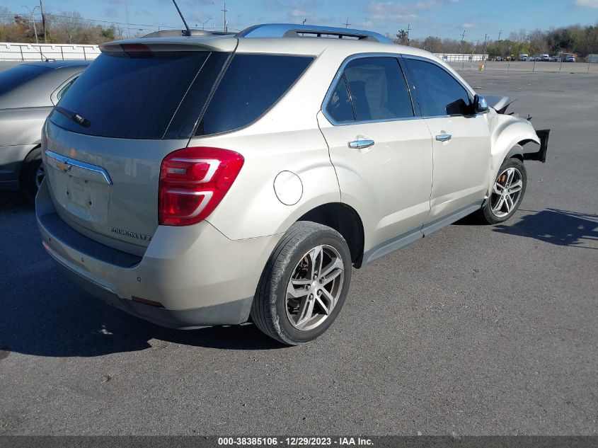 2016 CHEVROLET EQUINOX LTZ - 1GNALDEK1GZ104829