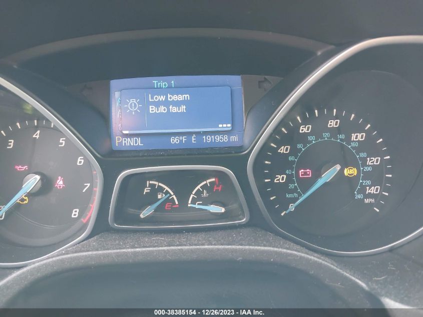 2013 FORD FOCUS SE - 1FADP3F23DL375611