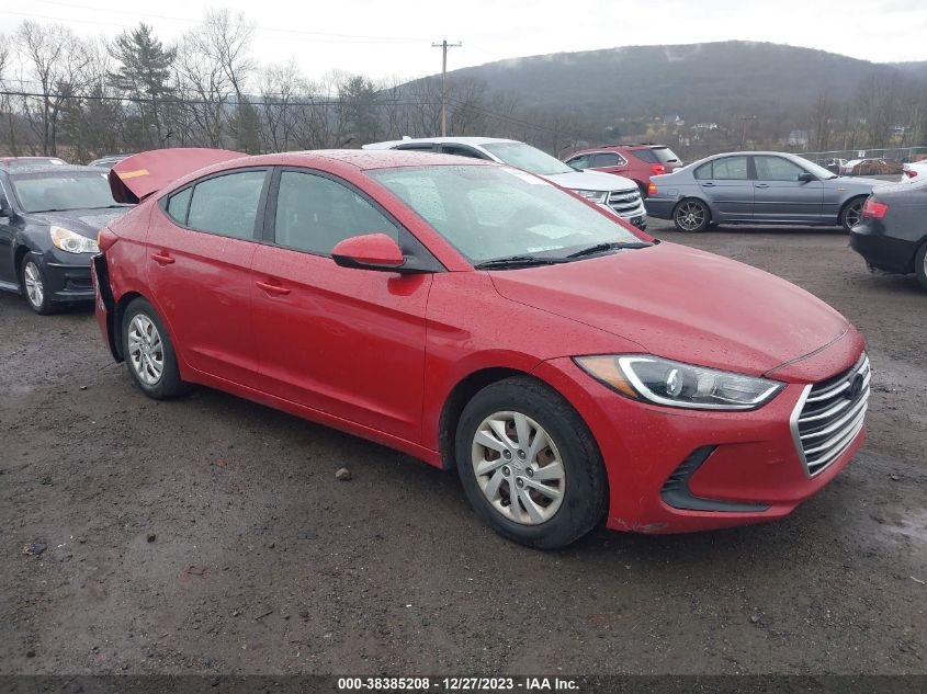 2017 HYUNDAI ELANTRA SE - 5NPD74LF4HH206683