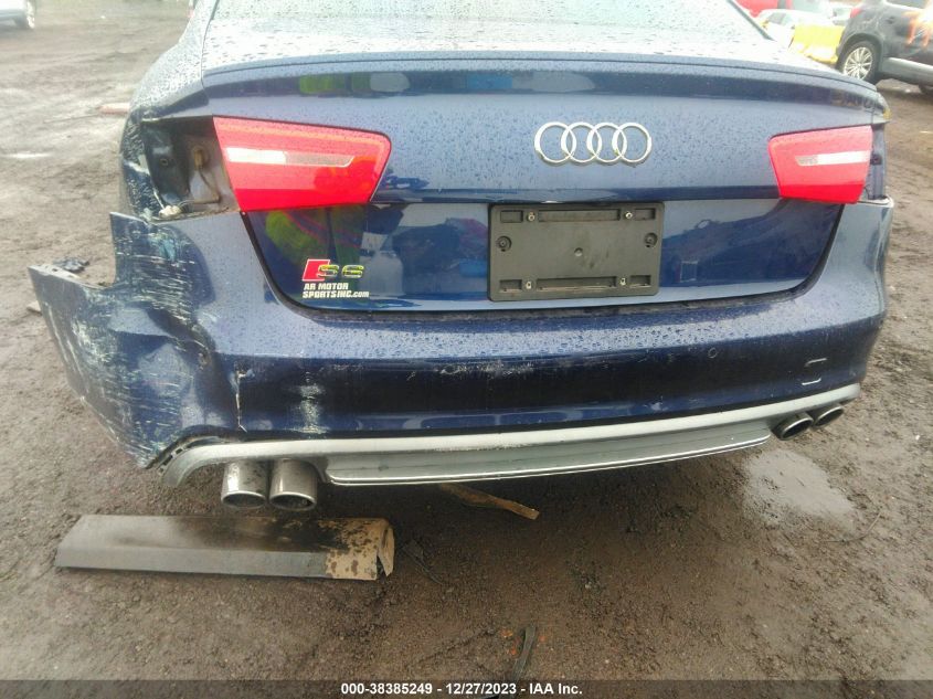2013 AUDI S6 4.0T PRESTIGE - WAUF2AFC9DN140047