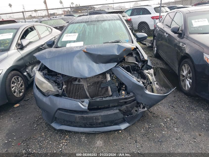 2015 TOYOTA COROLLA L - 5YFBURHE2FP322123