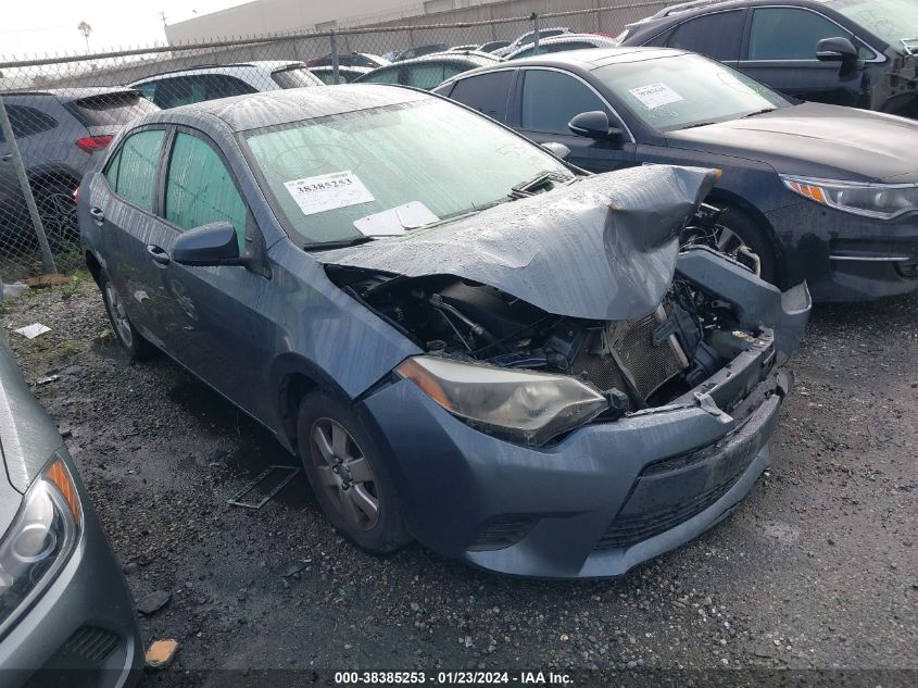 2015 TOYOTA COROLLA L - 5YFBURHE2FP322123