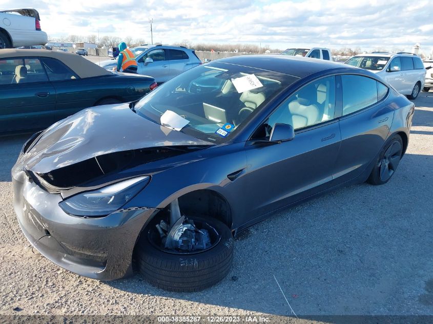 2023 TESLA MODEL 3 REAR-WHEEL DRIVE - 5YJ3E1EA5PF483695