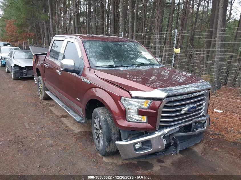 2016 FORD F-150 SUPERCREW - 1FTEW1CP9GFC97652