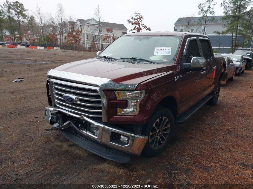 2016 FORD F-150 SUPERCREW - 1FTEW1CP9GFC97652
