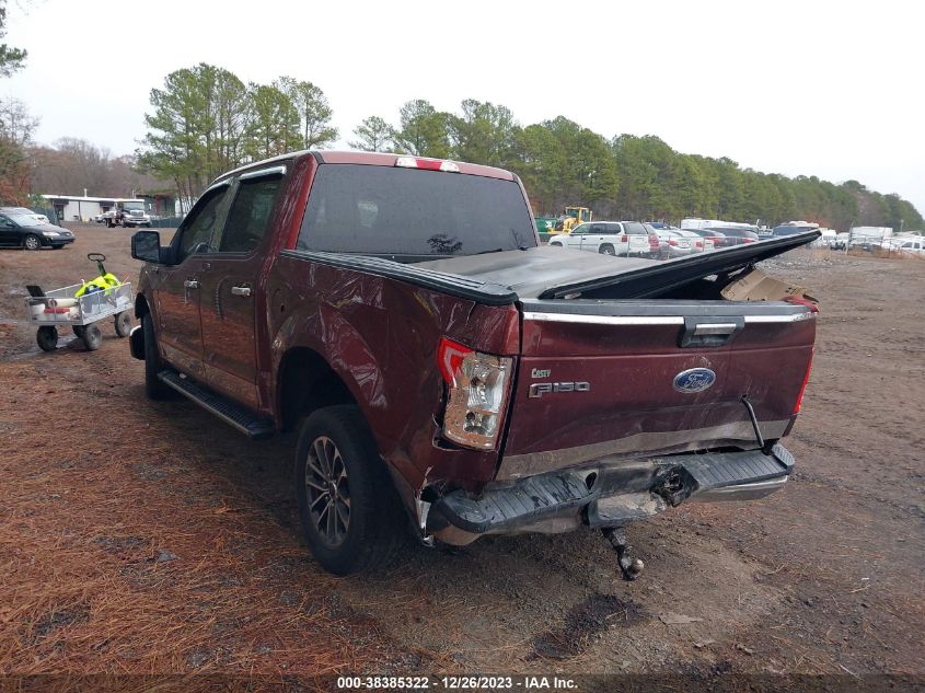 2016 FORD F-150 SUPERCREW - 1FTEW1CP9GFC97652