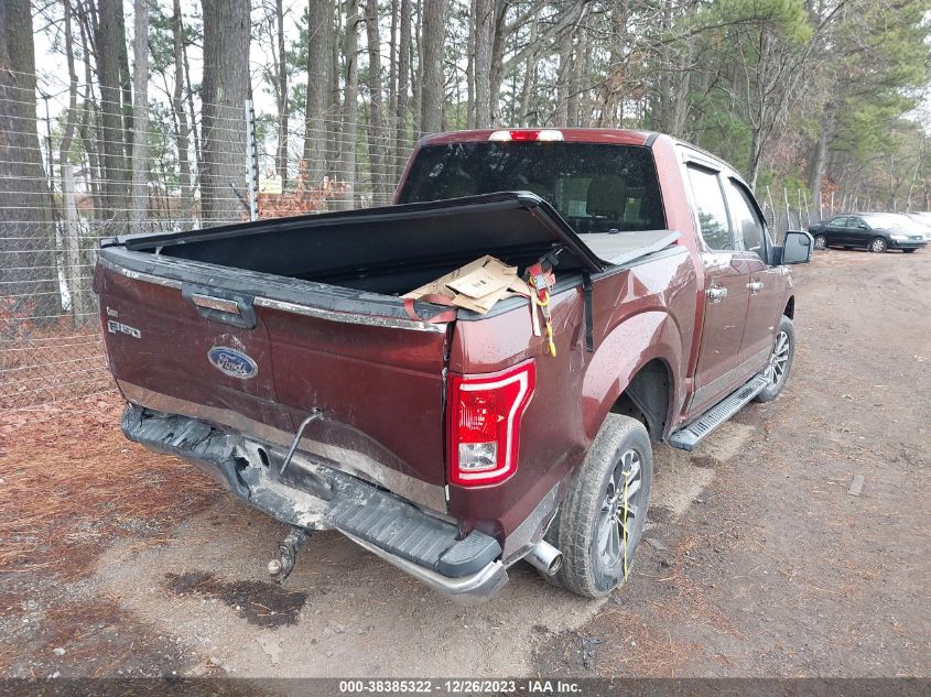 2016 FORD F-150 SUPERCREW - 1FTEW1CP9GFC97652
