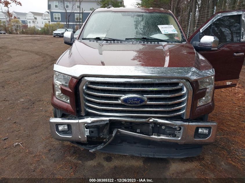 2016 FORD F-150 SUPERCREW - 1FTEW1CP9GFC97652