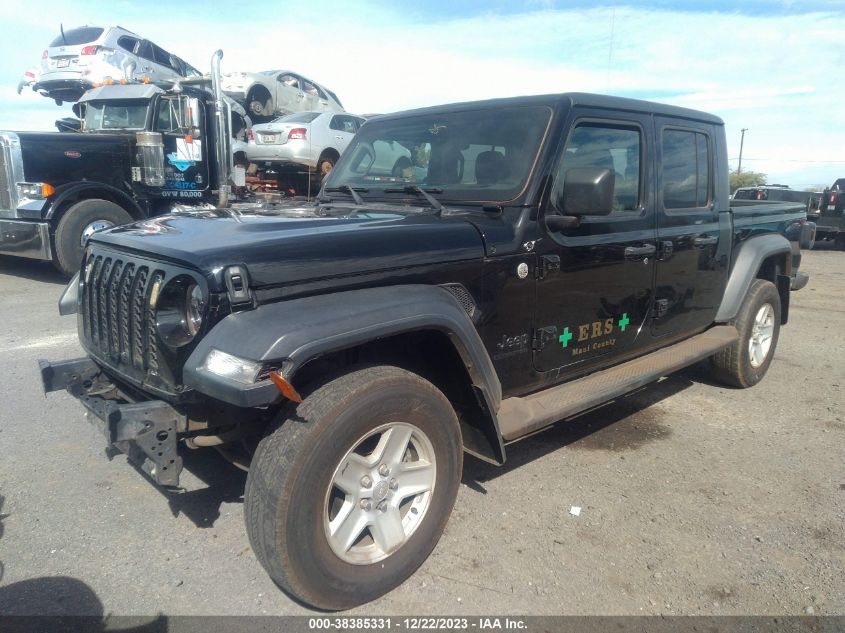 2020 JEEP GLADIATOR SPORT S 4X4 - 1C6HJTAG5LL166165