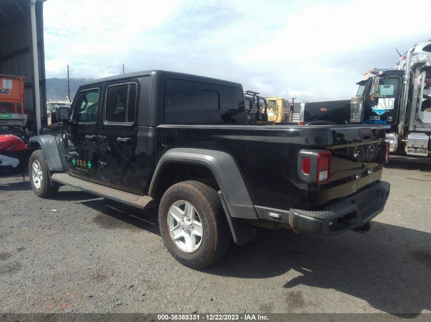 2020 JEEP GLADIATOR SPORT S 4X4 - 1C6HJTAG5LL166165