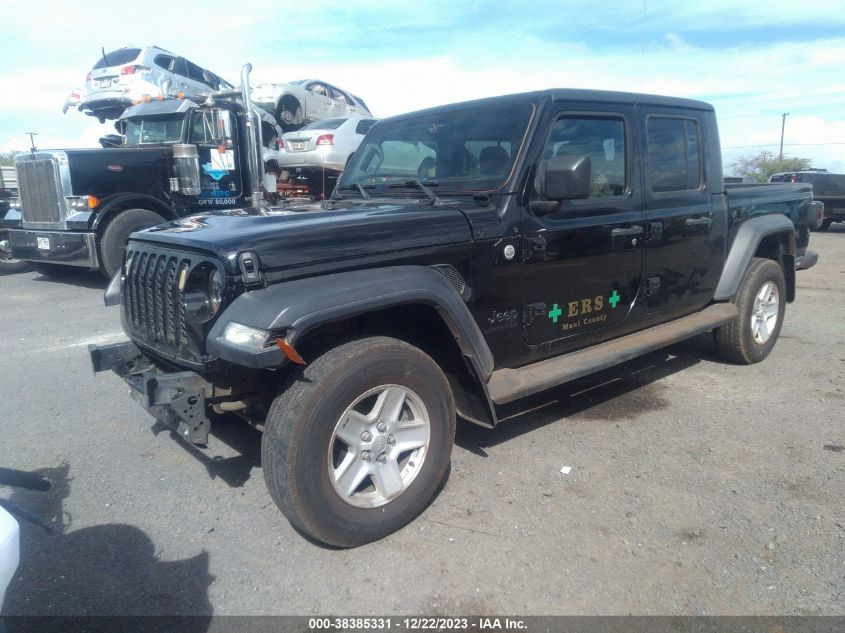 2020 JEEP GLADIATOR SPORT S 4X4 - 1C6HJTAG5LL166165