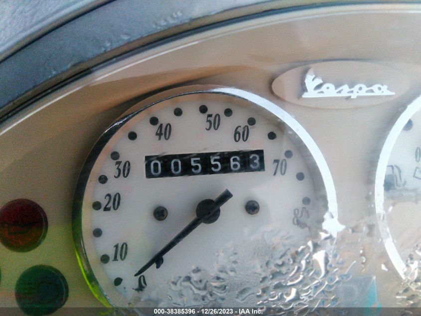 2005 VESPA M198F ZAPM198F255013109