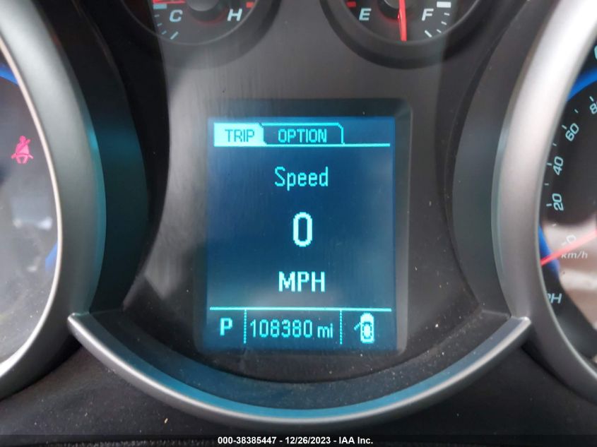 2016 CHEVROLET CRUZE LIMITED LT - 1G1PE5SB0G7201550