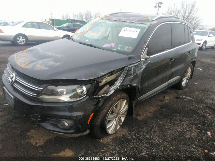 2013 VOLKSWAGEN TIGUAN S/SE/SEL - WVGBV3AXXDW598796