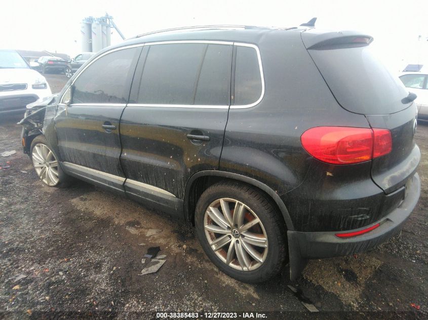 2013 VOLKSWAGEN TIGUAN S/SE/SEL - WVGBV3AXXDW598796