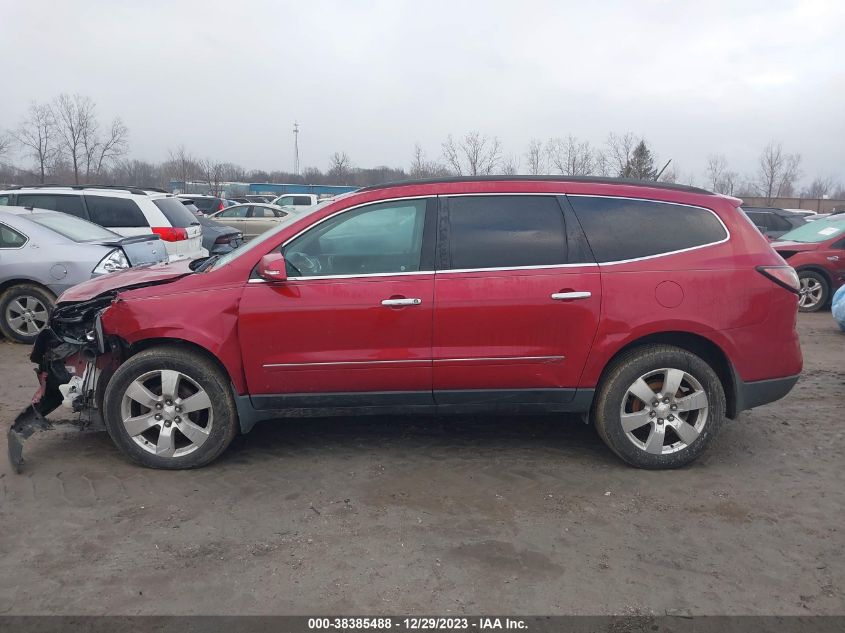 2013 CHEVROLET TRAVERSE LTZ - 1GNKRLKDXDJ110514