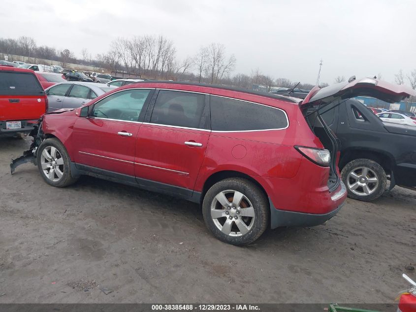 2013 CHEVROLET TRAVERSE LTZ - 1GNKRLKDXDJ110514