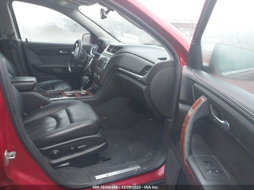 2013 CHEVROLET TRAVERSE LTZ - 1GNKRLKDXDJ110514