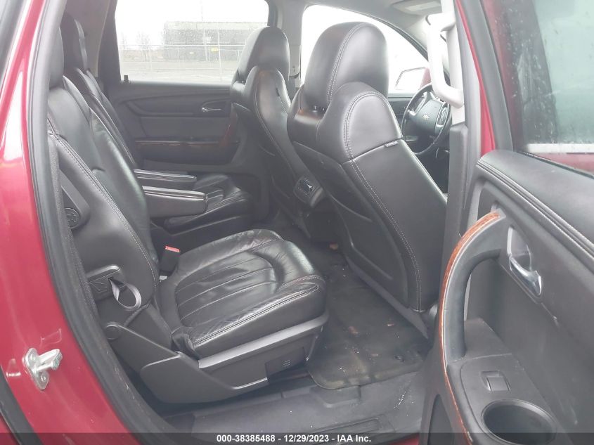 2013 CHEVROLET TRAVERSE LTZ - 1GNKRLKDXDJ110514