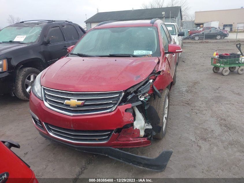 2013 CHEVROLET TRAVERSE LTZ - 1GNKRLKDXDJ110514