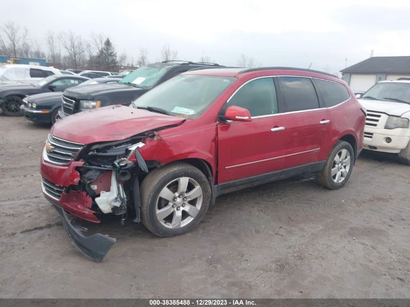 2013 CHEVROLET TRAVERSE LTZ - 1GNKRLKDXDJ110514